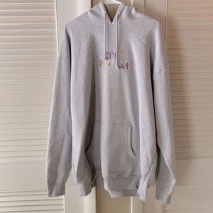 happiness project brand new gray sweatshirt